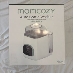MOMCOZY Auto Bottle Washer Sterilizer KleanPal Pro & Dryer Combo- WHITE